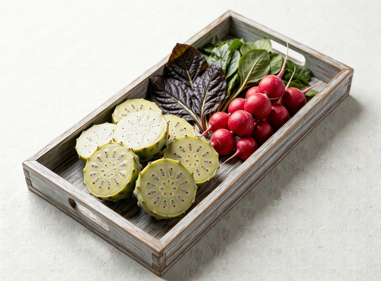 Vegetales frescos y nutrición natural